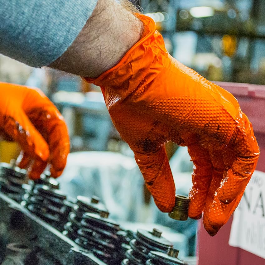 CleanSafety 50PCS disposable gloves for biodegradable ethylene inspection. Ensure the safety, hygiene, and sustainability