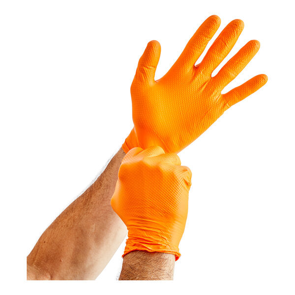 CleanSafety 50PCS disposable gloves for biodegradable ethylene inspection. Ensure the safety, hygiene, and sustainability